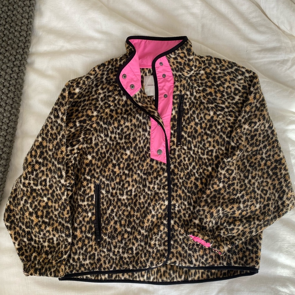 American Eagle Faux Sherpa Jacket